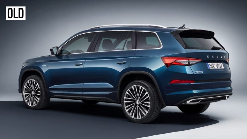 Skoda Kodiaq old rear quarter